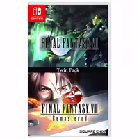 خرید دیسک بازی Final Fantasy VII و بازی Final Fantasy VIII Remastered در یک پک برای نینتندو سوییچ با بهترین قیمت