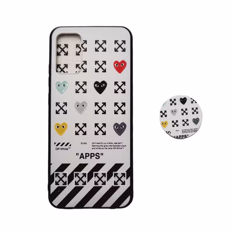 کاور مدل a02s مناسب برای گوشی موبایل سامسونگ Galaxy A02S / M02S به همراه پایه نگهدارنده