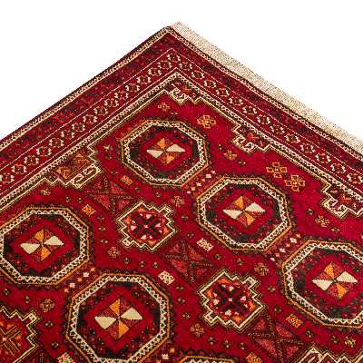 فرش دستبافت سه متری طرح بلوچ  کد  34.2827