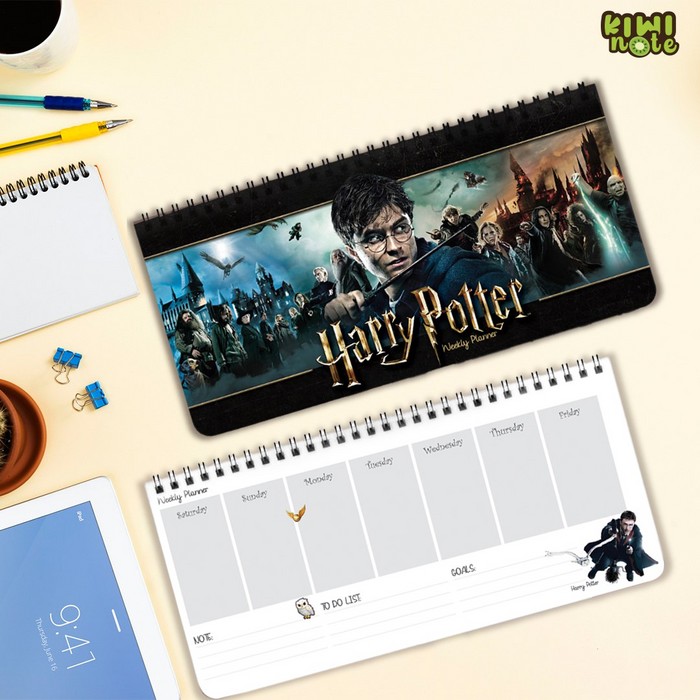 دفتر برنامه ریزی هفتگی (پلنر هری پاتر)،(سیمی) - ناشربوک | خرید آنلاین کتاب