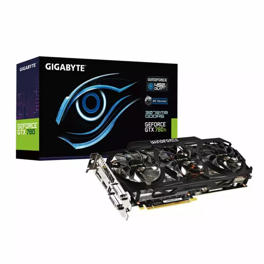 کارت گرافیک گیگابایت GTX 780 Ti WindForce 3X OC 3GB
