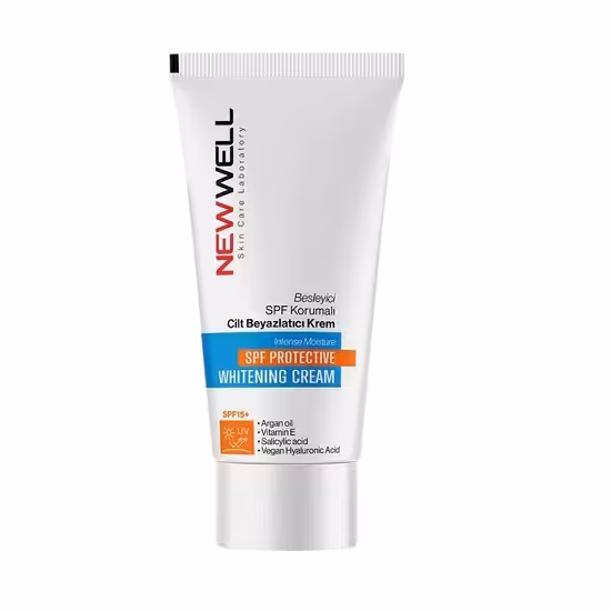 کرم سفید کننده و ضد آفتاب نیوول مدل Besleyici SPF Korumalı حجم 50 میلی لیتر