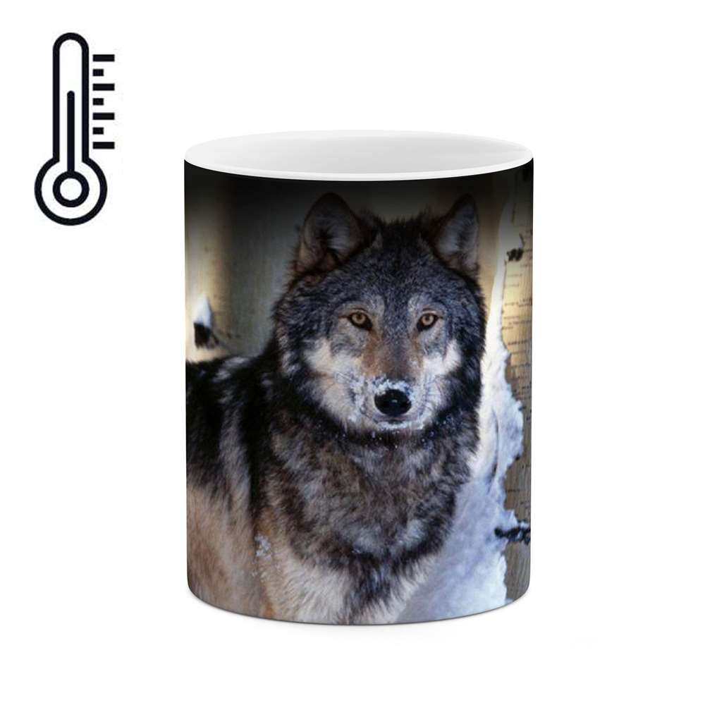 ماگ حرارتی طرح گرگ آلفا مدل mgph15929