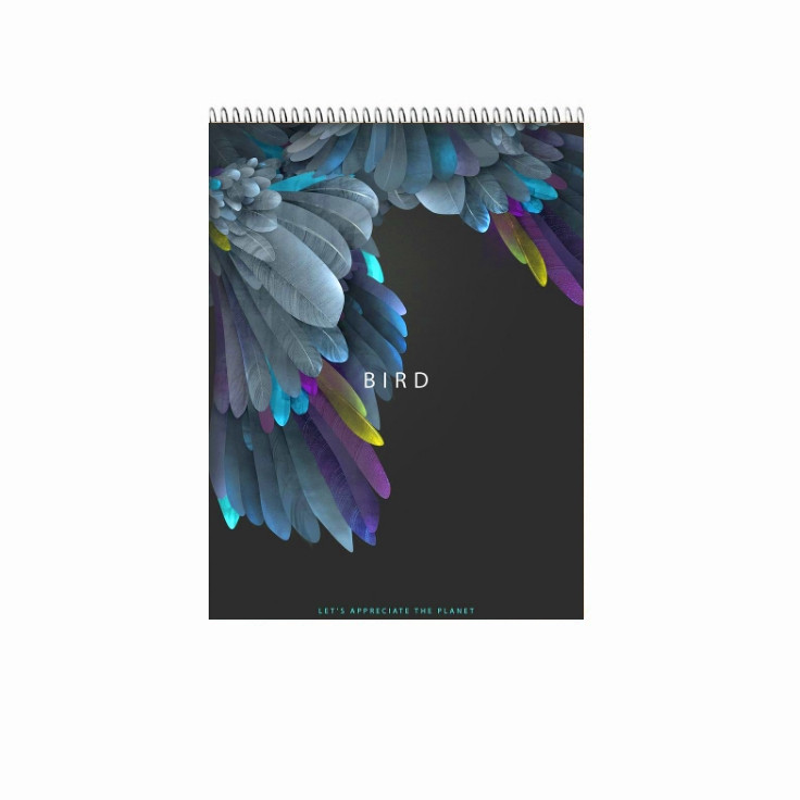 دفتر شطرنجی 100 برگ طرح پرنده کد 8 | چاوه