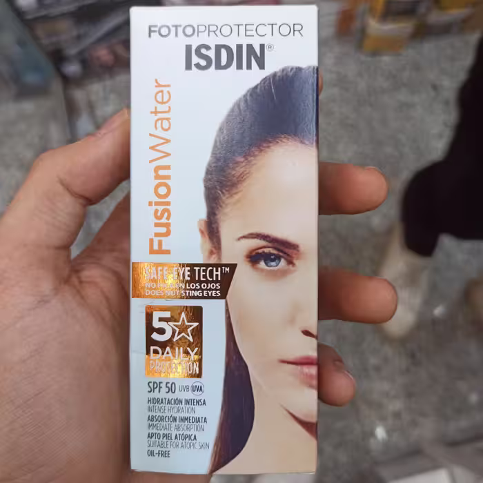 کرم ضد آفتاب ایزدین isdin مدل تکنولوژی چشم safe eye tech حجم 50 میل اصل اسپانیایی
