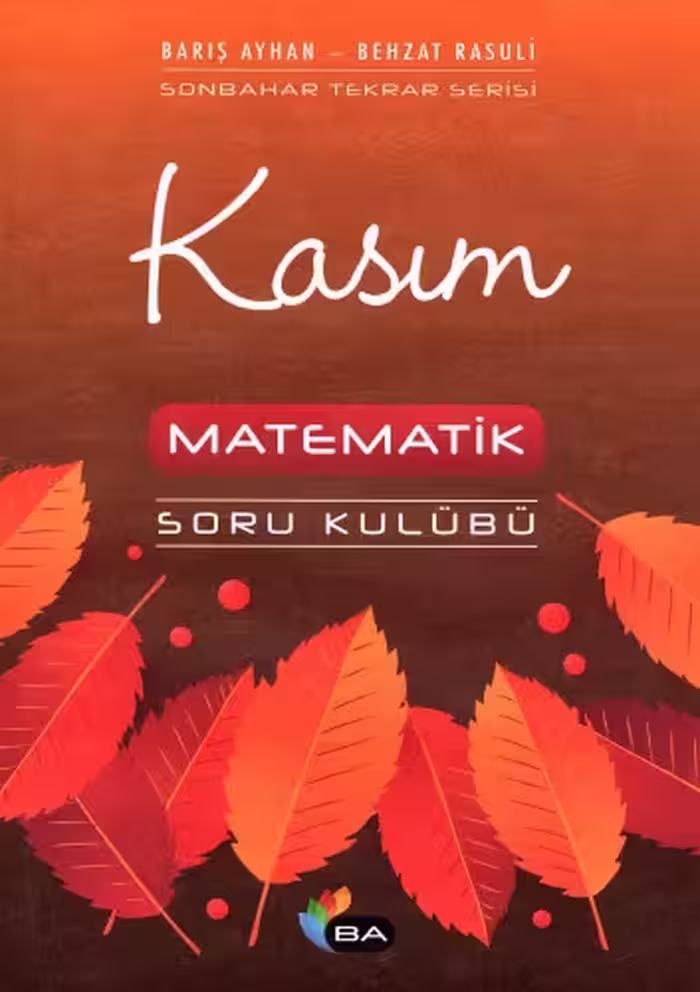 خرید و دانلود نسخه کامل کتاب Barış Ayhan Behzat Rasuli Kasım Matematik Soru Kulübü 2017