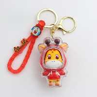 سرکلیدی فضایی سیلیکونی زرافه قرمز 30964