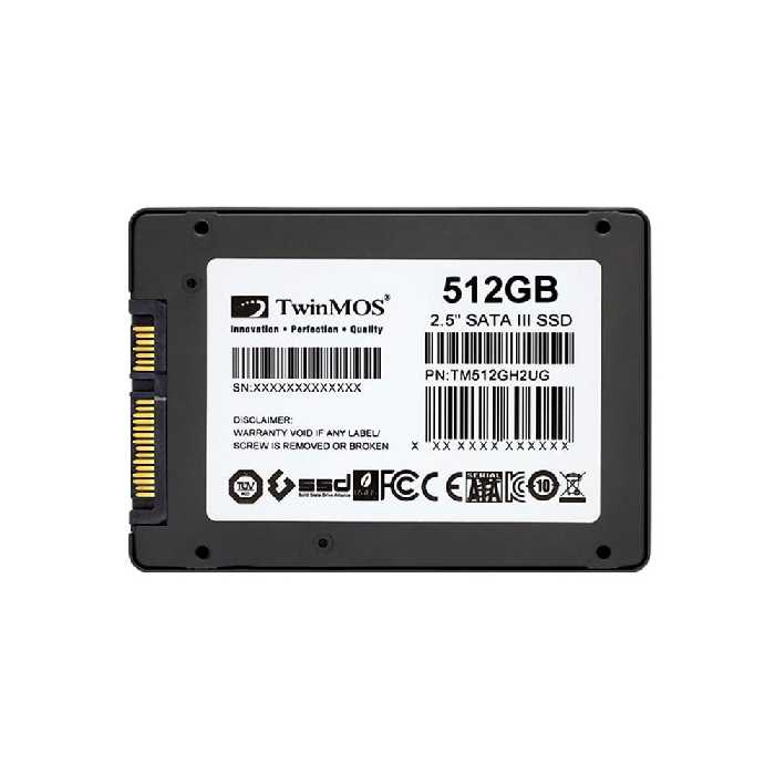 حافظه اس اس دی توین موس TwinMOS Hyper SSD H2 Ultra 512GB