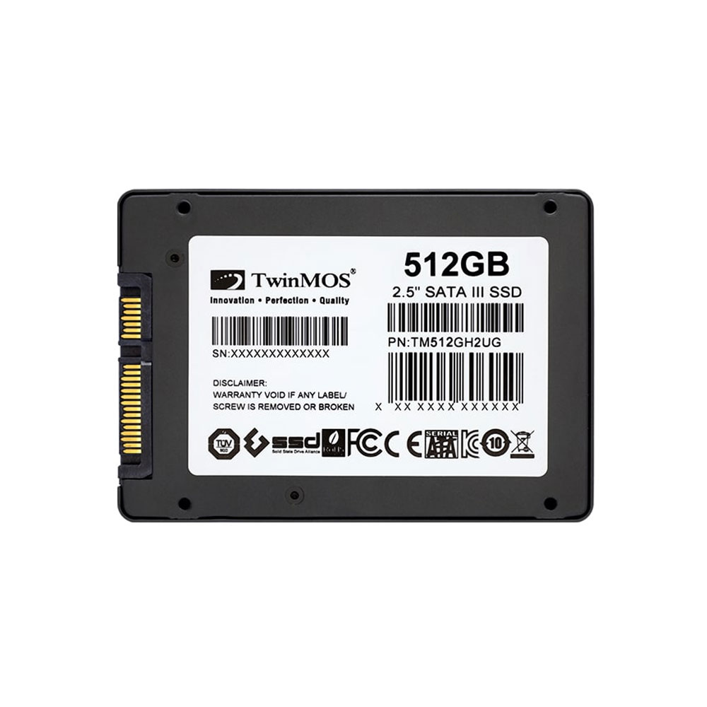 حافظه اس اس دی توین موس TwinMOS Hyper SSD H2 Ultra 512GB