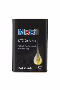 روغن گیربکس DTE 26 ISO VG 68 16 لیتری سیستم هیدرولیک موبیل اورحینال Mobil