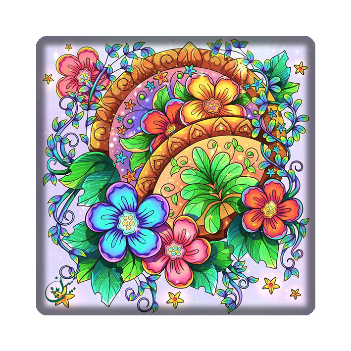 کاشی میبن ایده مدل گل kh10 کد 999