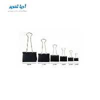 گیره دوبل بزرگ سایز 41mm بسته 12 عددی