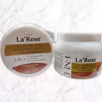 کرم مو  ترمیم کننده با روغن آرگان برند la rose   