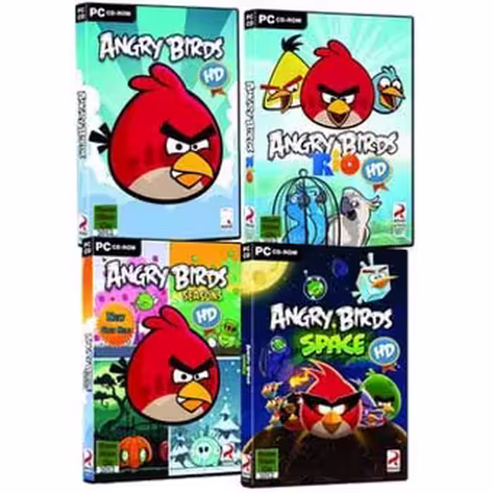 بازی کامپیوتر Angry birds all in one