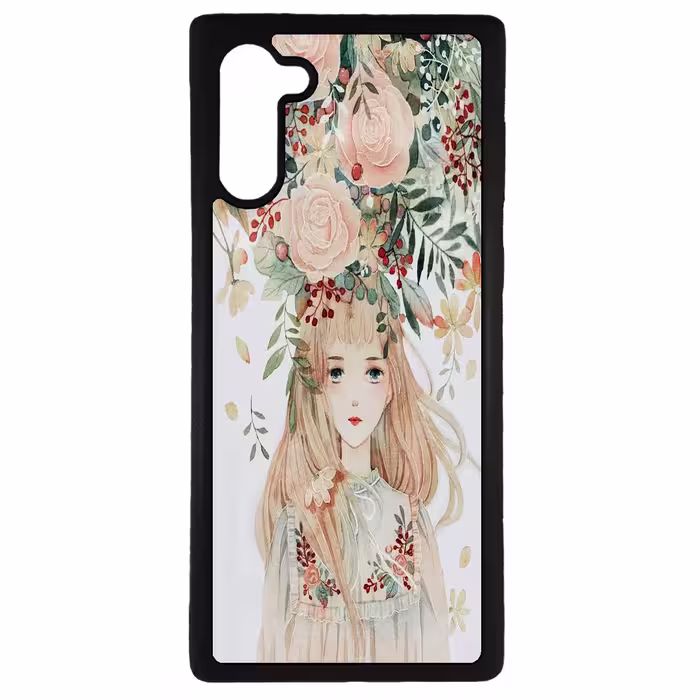 کاور طرح دختر کد 11050646 مناسب برای گوشی موبایل سامسونگ galaxy note 10