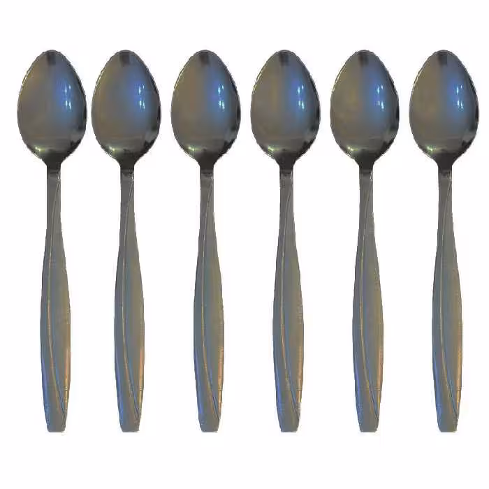 قاشق چای خوری مدل منیر بسته 6 عددی