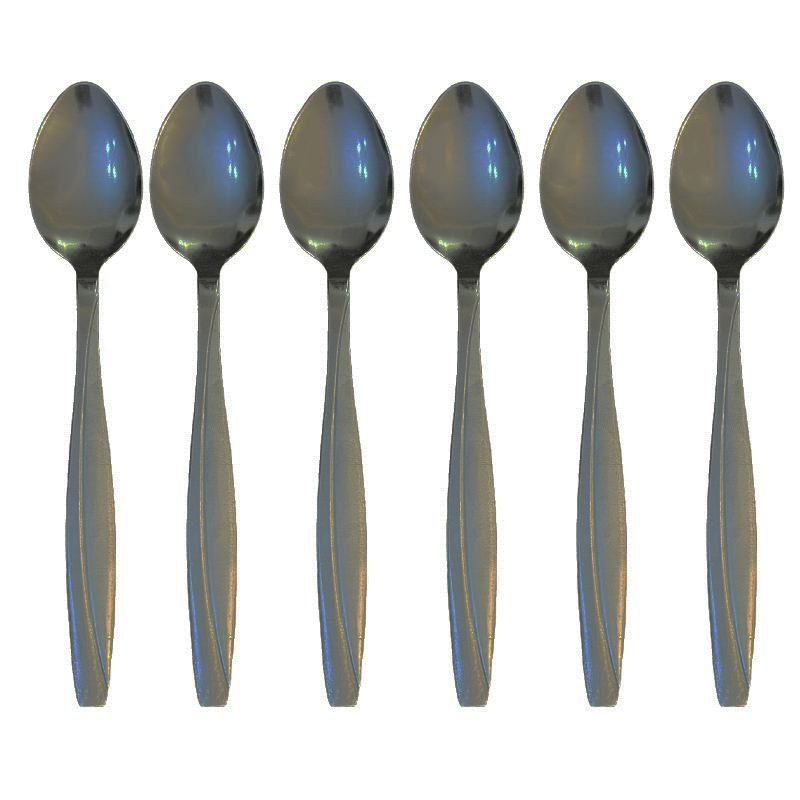 قاشق چای خوری مدل منیر بسته 6 عددی