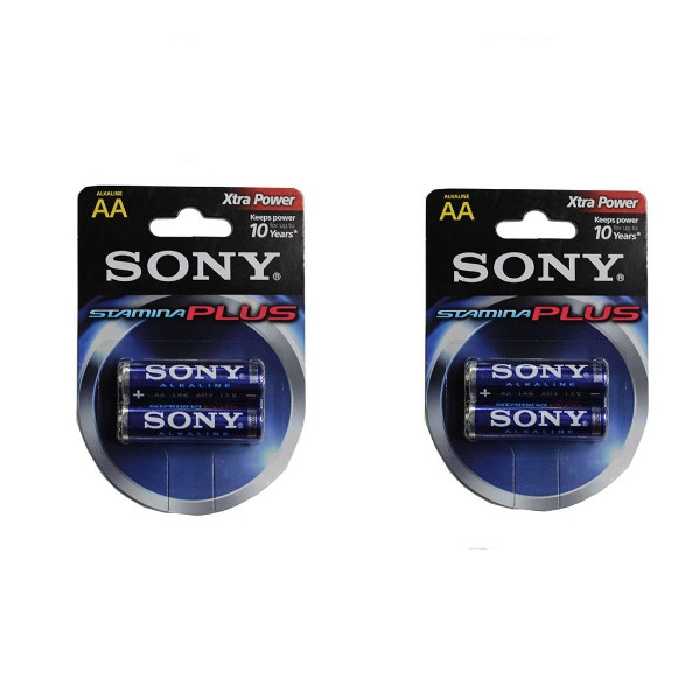 باتری قلمی سونی مدل سوپر الکالاین بسته 4 عددی