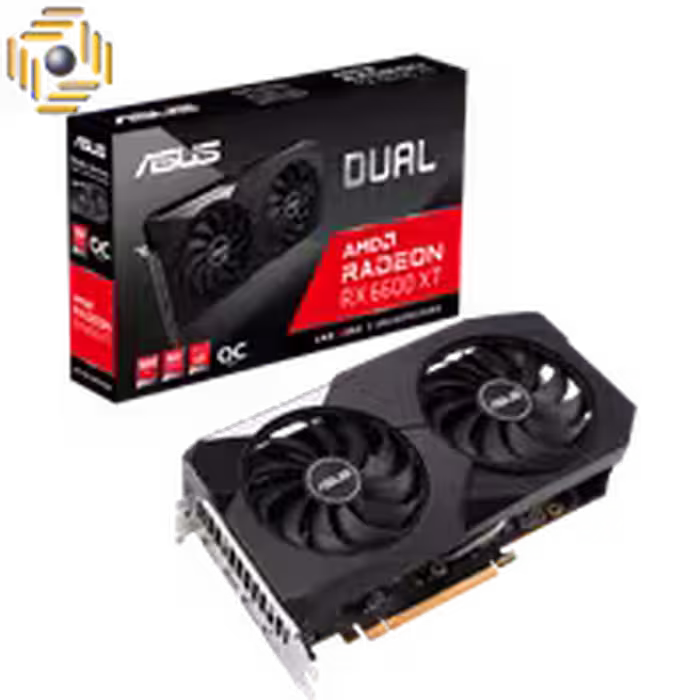 کارت گرافیک ایسوس Dual Radeon RX 6600XT 8GB
