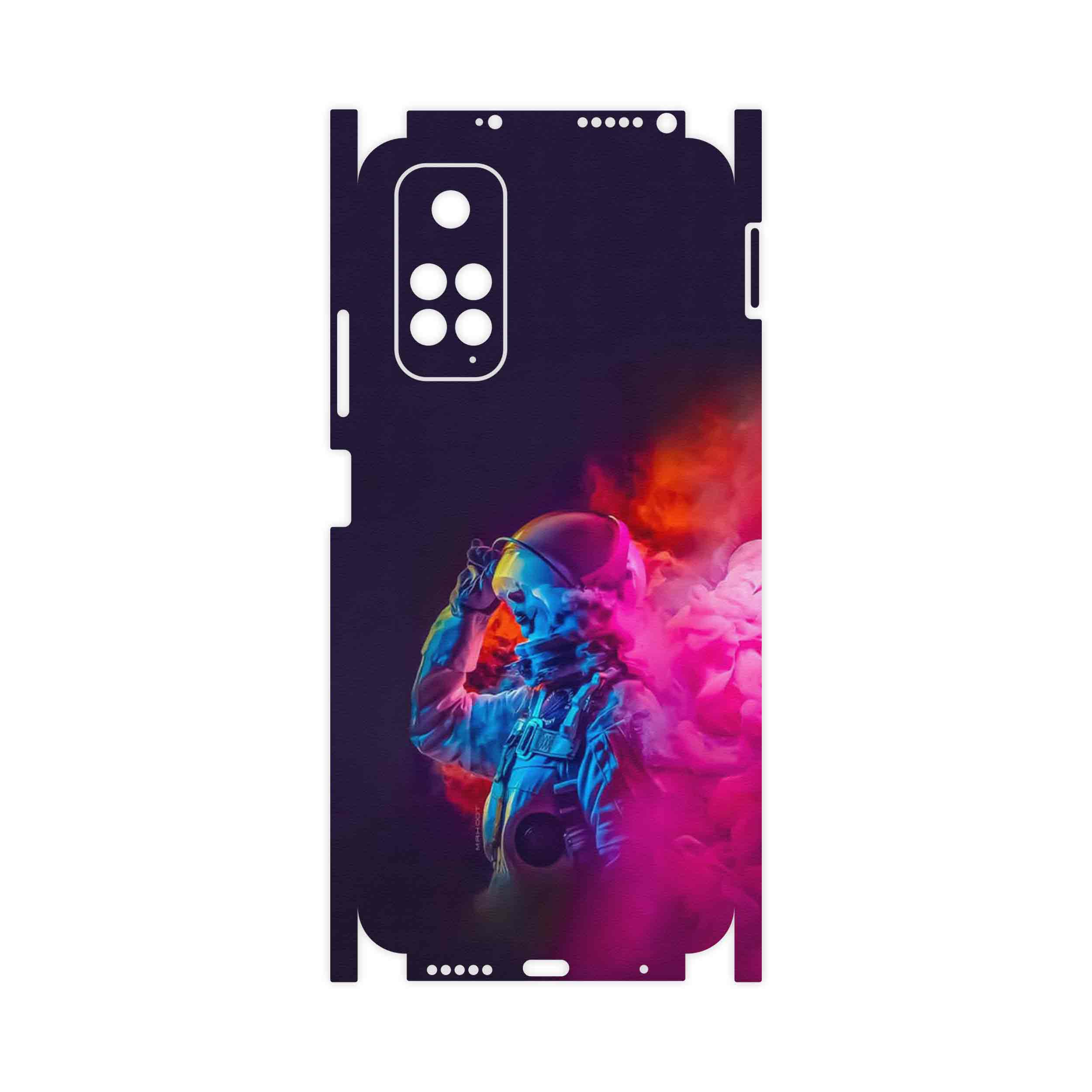 برچسب پوششی ماهوت مدل Smoke Rainbow Digital Art 1-FullSkin مناسب برای گوشی موبایل شیائومی Redmi Note 11