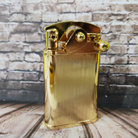 فندک گازی  هندلی دو حالته طلایی