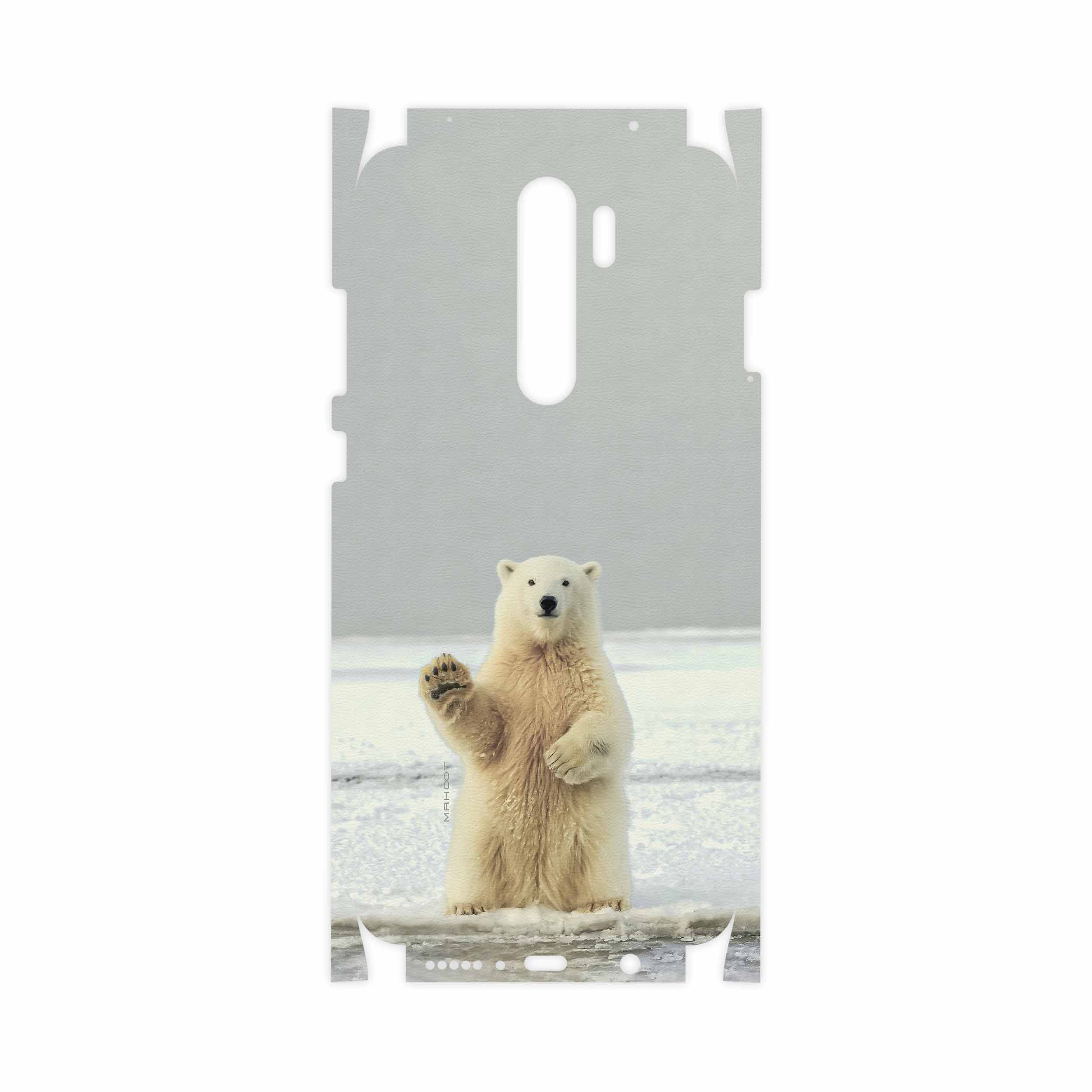 برچسب پوششی ماهوت مدل Polar bear-FullSkin مناسب برای گوشی موبایل شیائومی Redmi Note 8 Pro