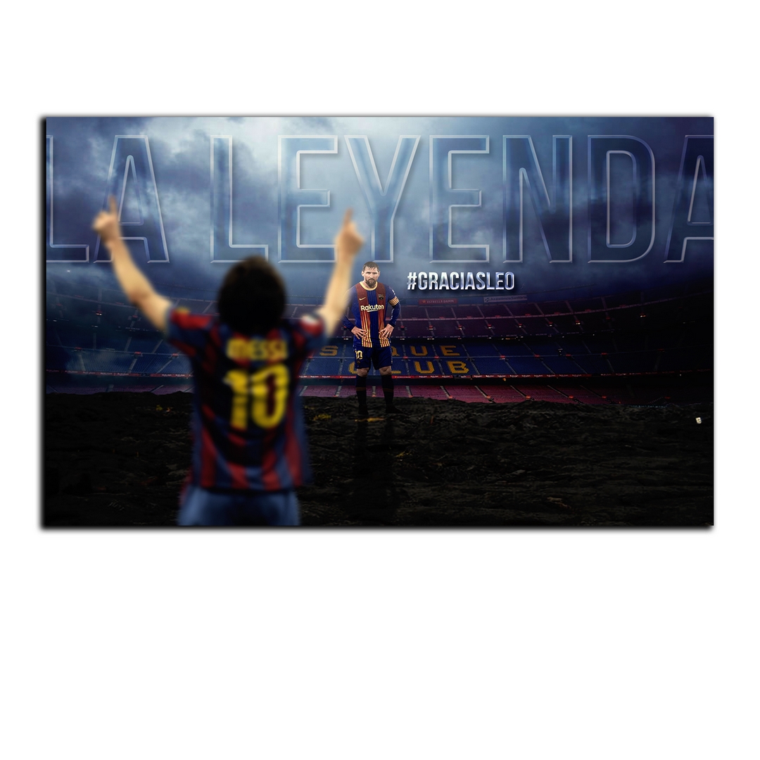 تابلو شاسی بکلیت طرح بازیکن فوتبال باشگاه بارسلونا لیونل مسی مدل SH-S6912
