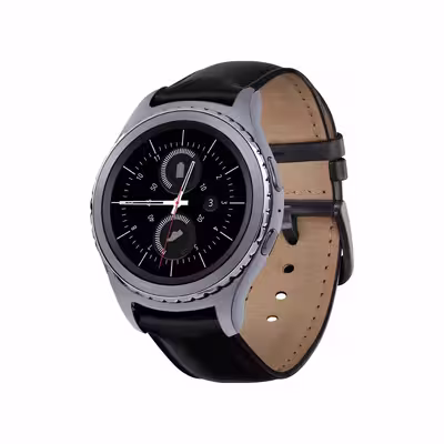برچسب ماهوت طرح Matte-Silver مناسب برای ساعت هوشمند سامسونگ Galaxy Gear S2 Classic