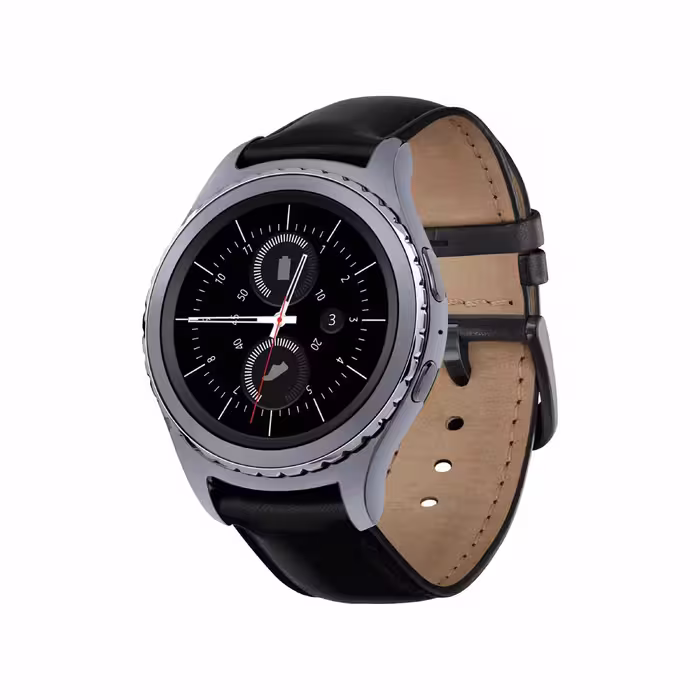 برچسب ماهوت طرح Matte-Silver مناسب برای ساعت هوشمند سامسونگ Galaxy Gear S2 Classic
