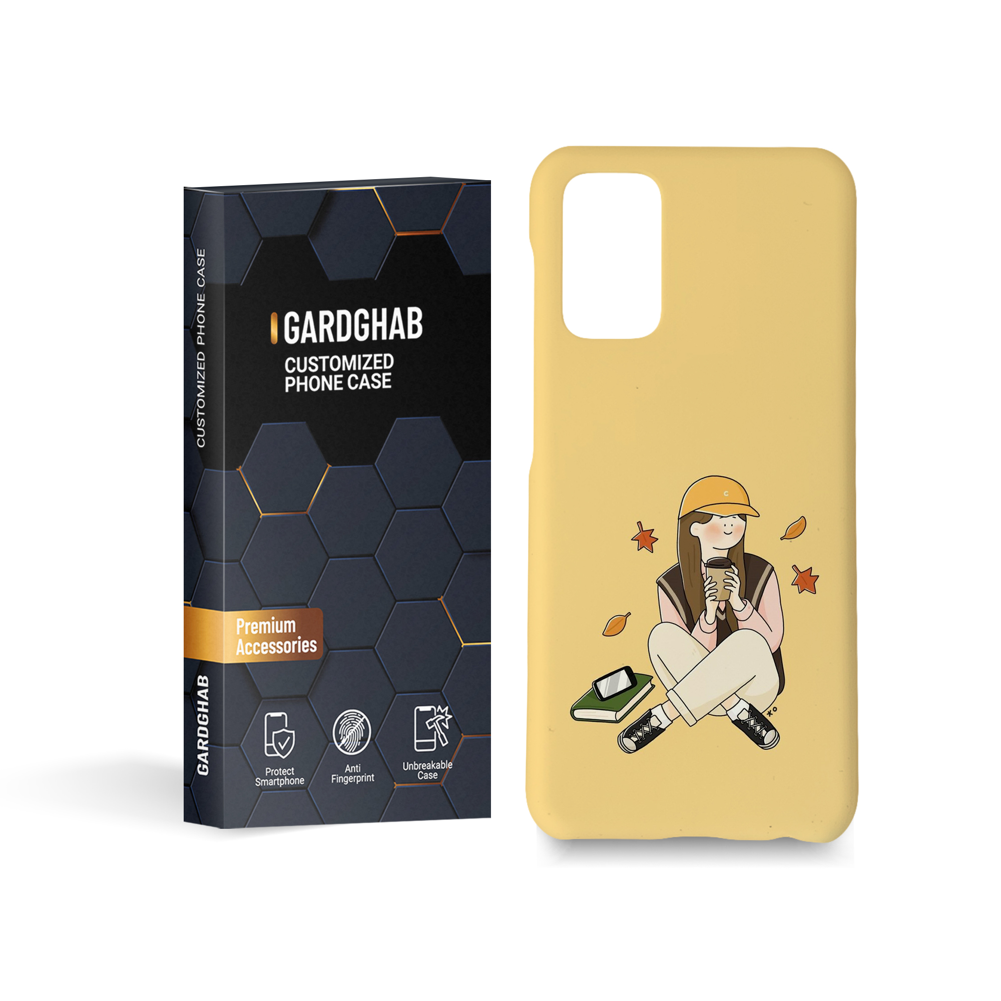 کاور گارد قاب مدل دخترانه مناسب برای گوشی موبایل سامسونگ galaxy a13 4g