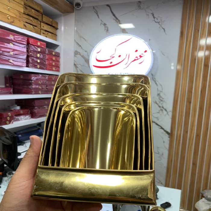 سرتاس یا چاره استیل ست پنج عددی( سایز بزرگ)
