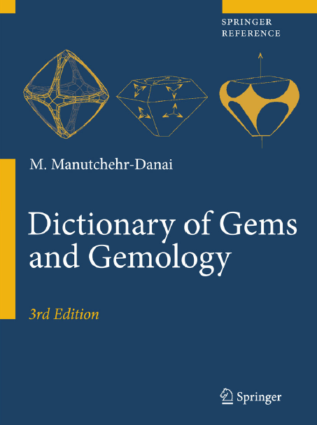 کتاب فرهنگ گوهرها و گوهرشناسی (Dictionary of Gems and Gemology) / به زبان انگلیسی