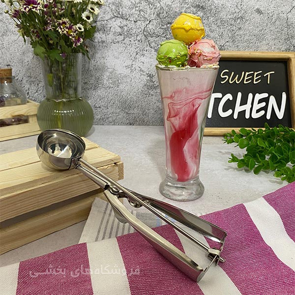 اسکوپ بستنی استیل