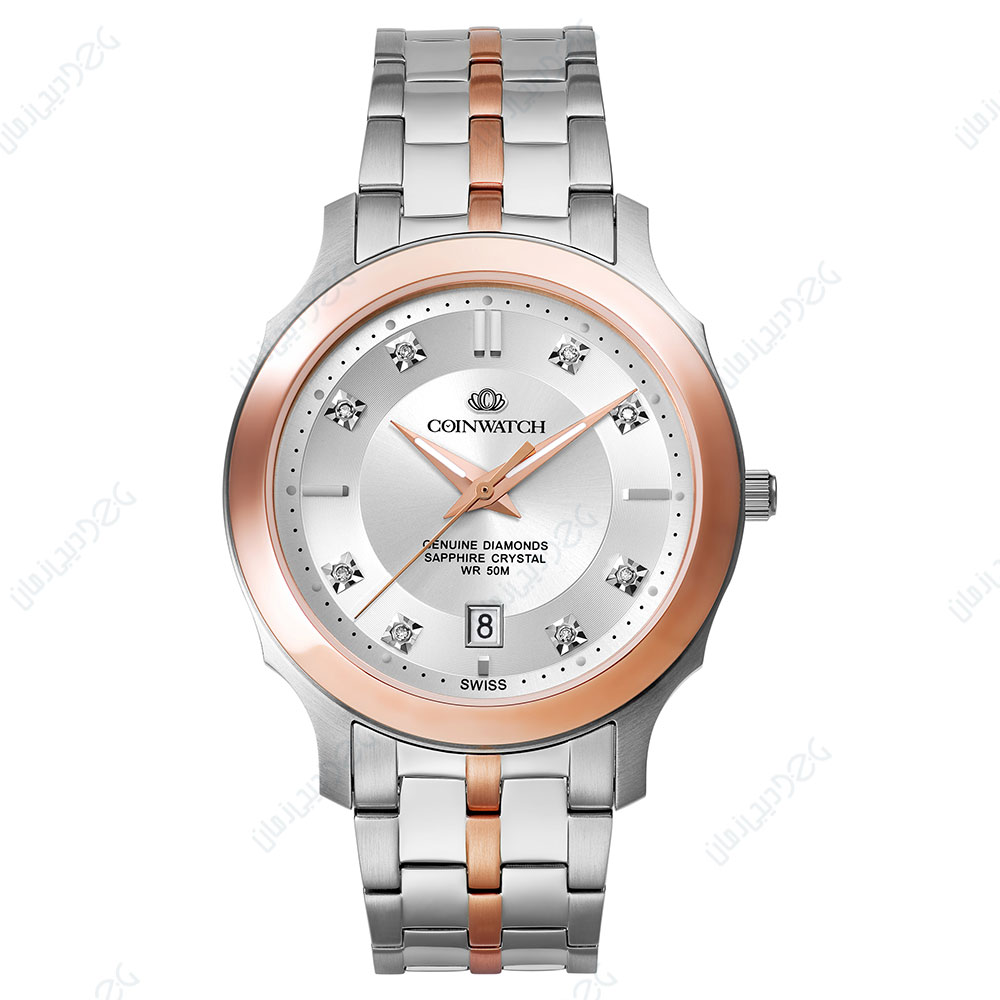 ساعت مچی مردانه کوین واچ (Coinwatch)| مدل C116RSV