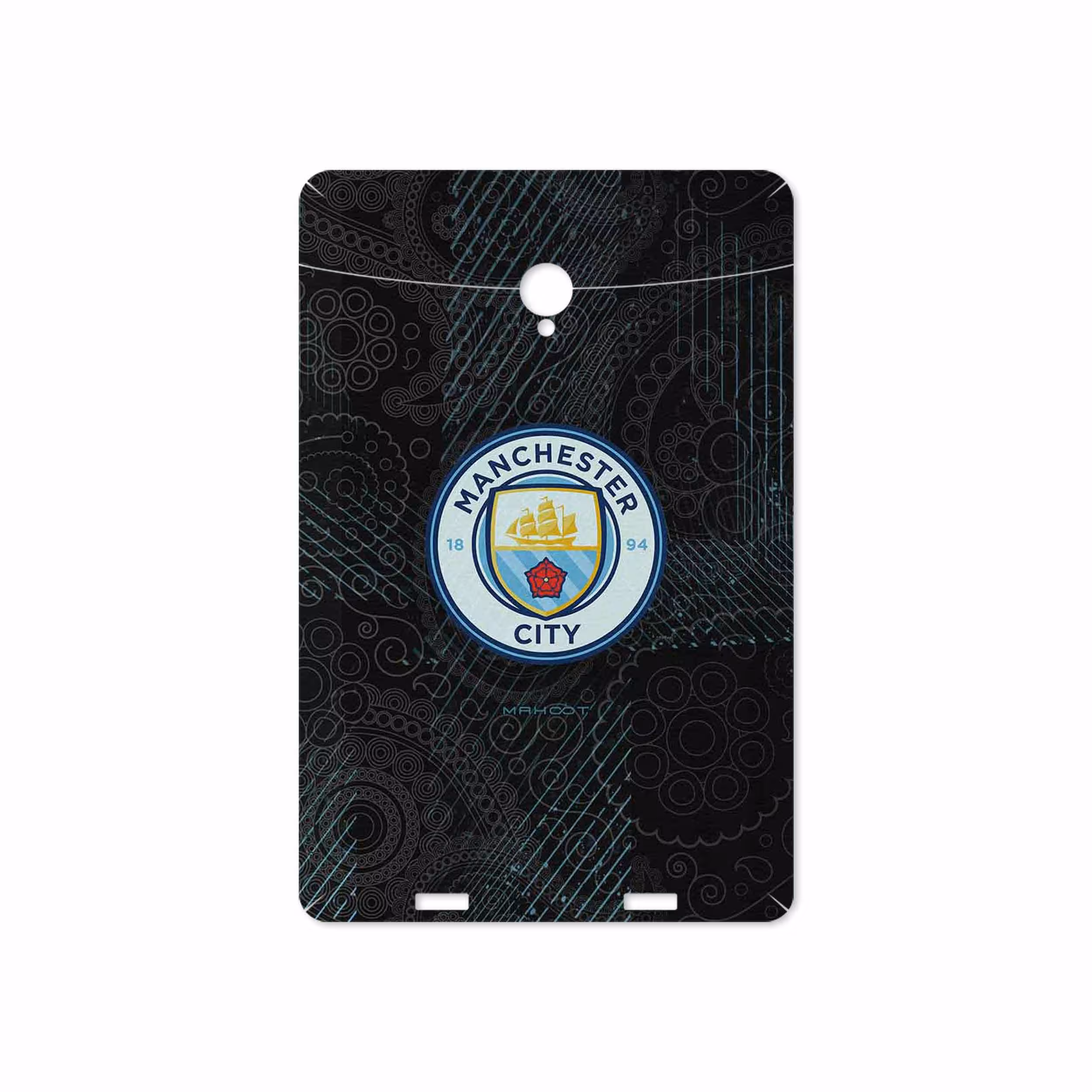 برچسب پوششی ماهوت مدل Manchester-City مناسب برای تبلت وریکو Unipad