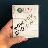 استیکر تزئینی موبایل و تبلت لولو مدل  HOW YOU DOIN سریال فرندز کد 60