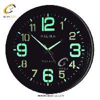 ساعت دیواری اورجینال ولدر PVC مشکی| کد رفرنس 633