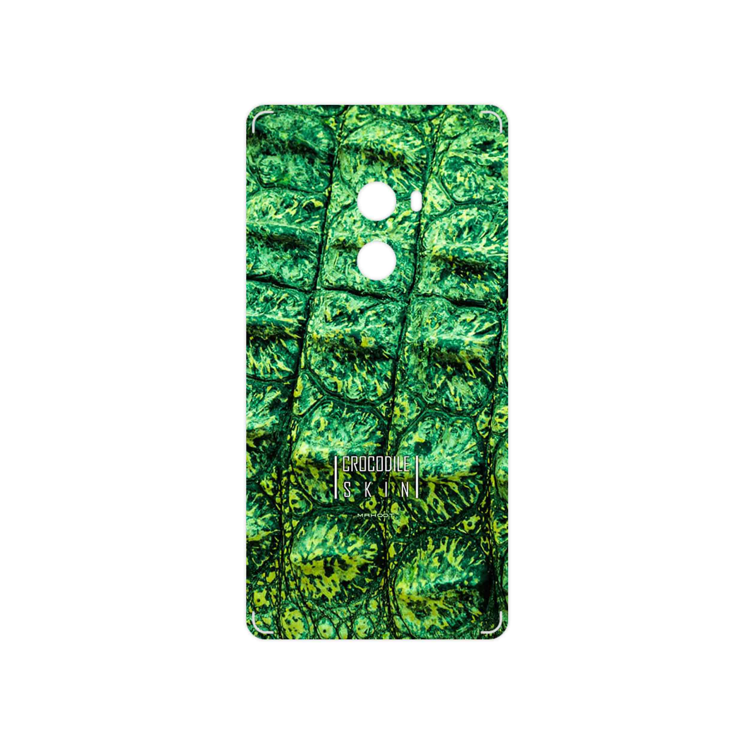 برچسب پوششی ماهوت مدل Crocodile Skin مناسب برای گوشی موبایل شیائومی Mi Mix 2
