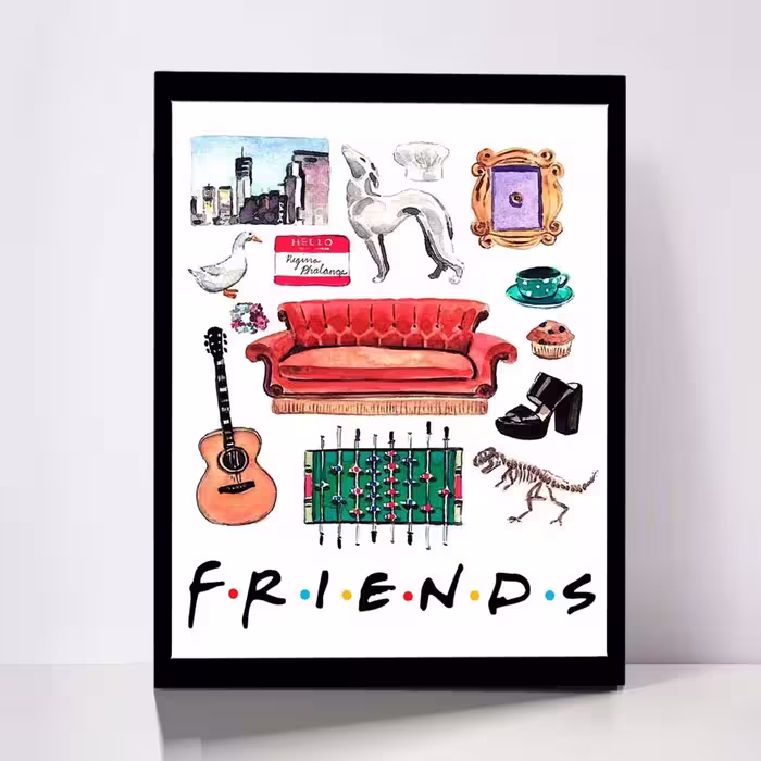 تابلو مدل Friends کد F-5017