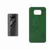 برچسب پوششی ماهوت مدل Green-Leather مناسب برای گوشی موبایل شیائومی Poco X3 NFC