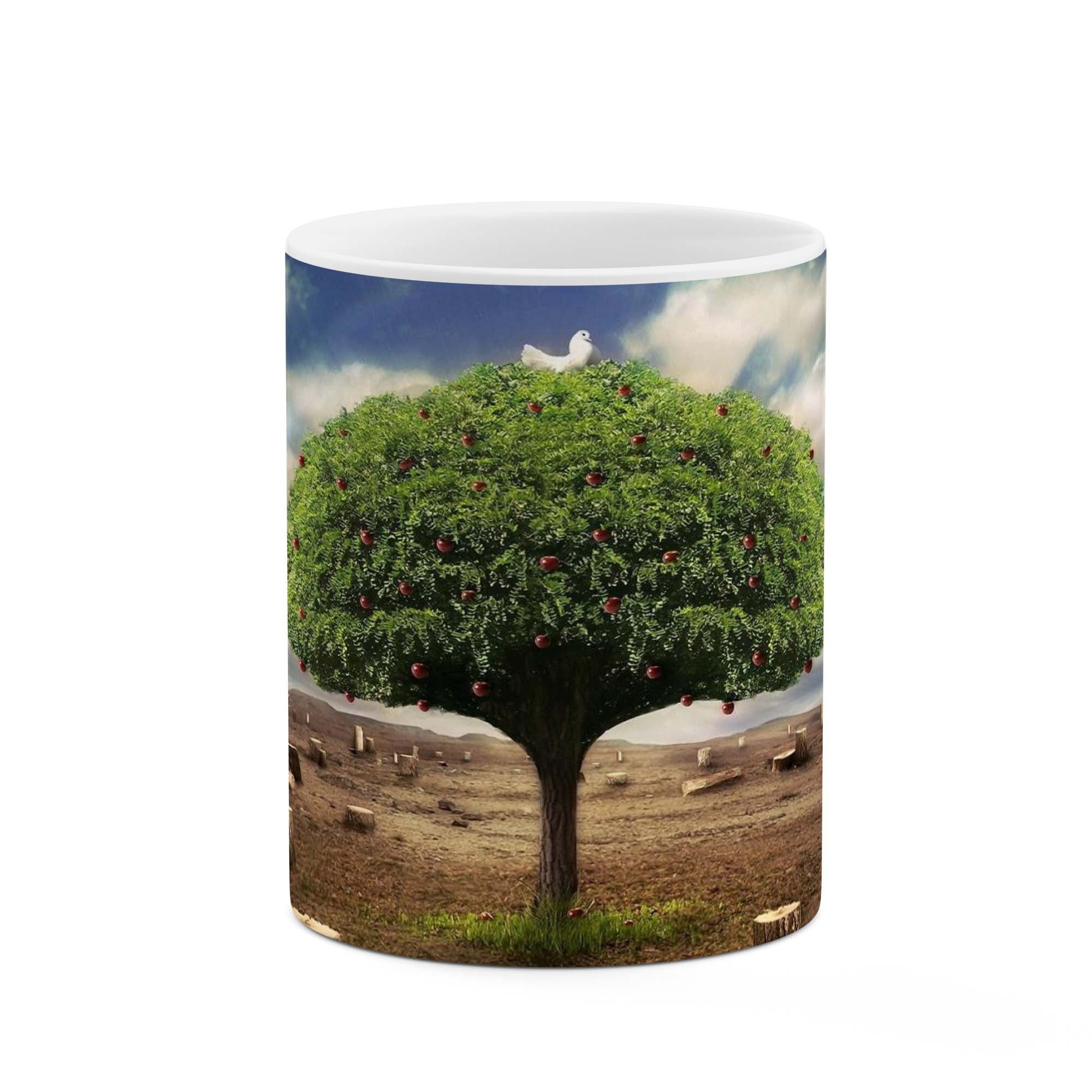 ماگ طرح درخت مدل mug01197