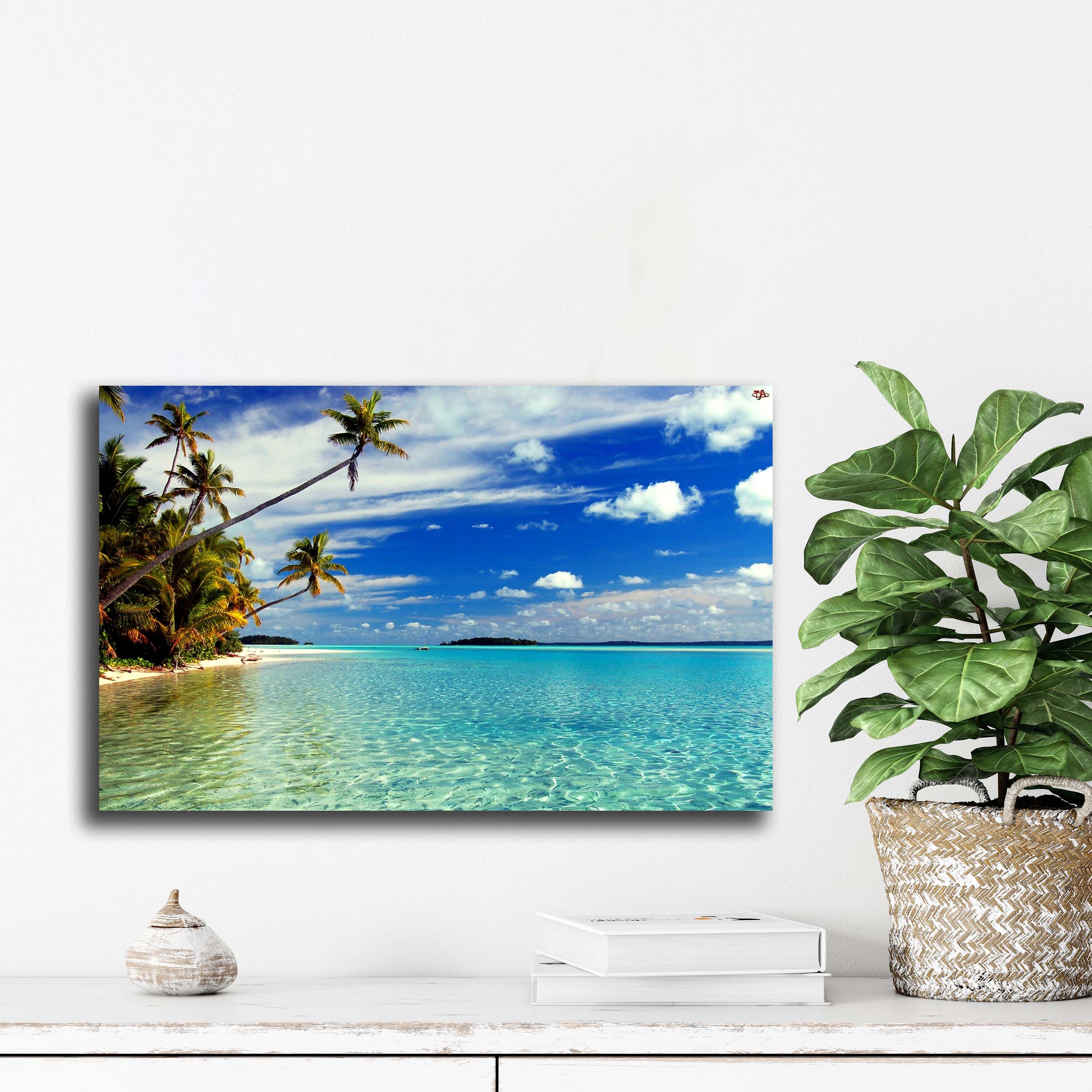 تابلو شاسی آتریسا مدل طبیعت دریا