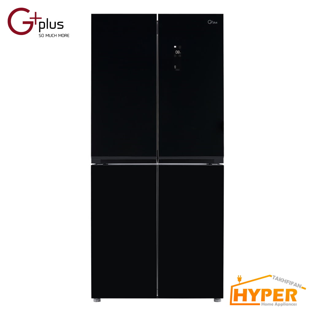 یخچال فریزر ساید بای ساید جی پلاس GSS-K926BG مشکی آینه ای