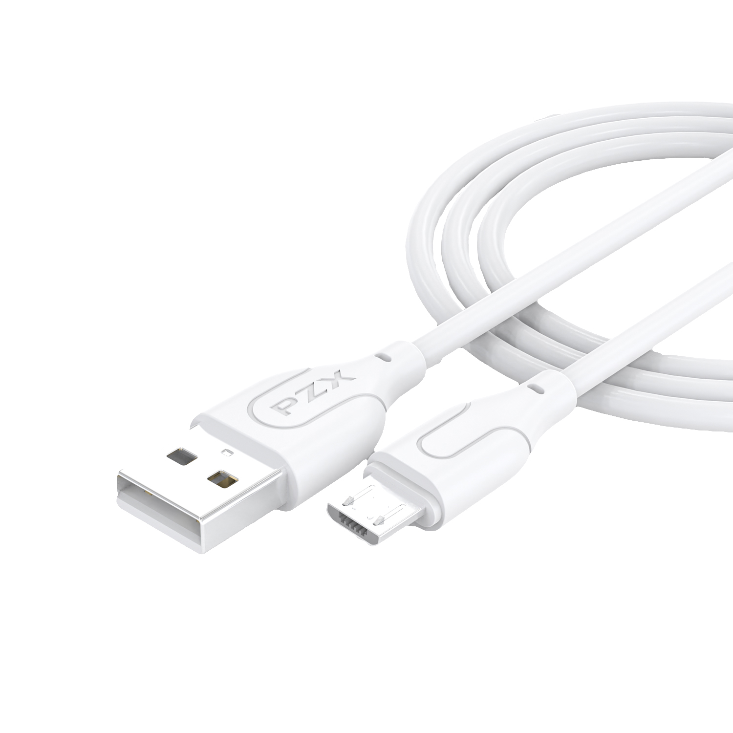 کابل تبدیل USB به micro USB پی زد ایکس مدل v110 طول 1 متر