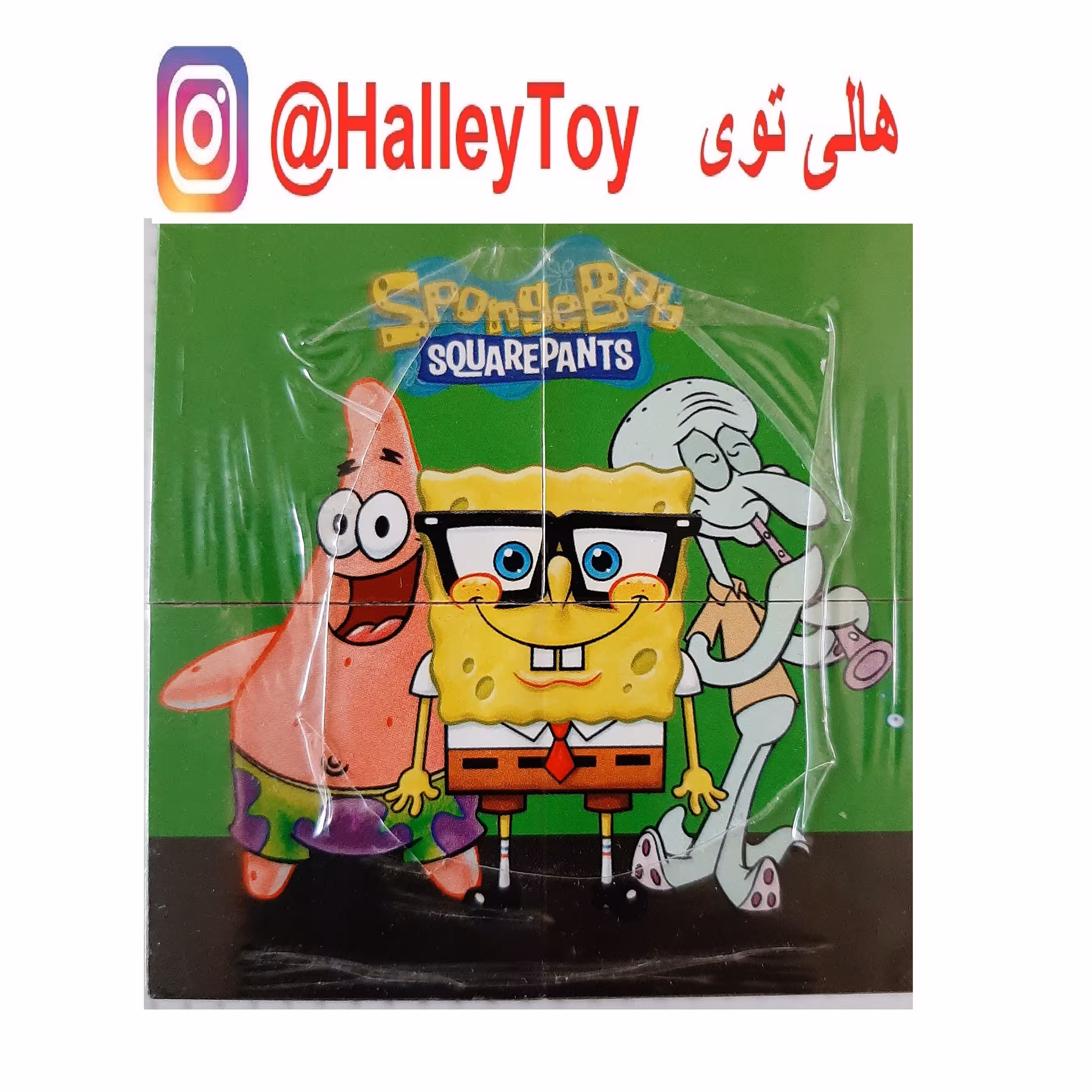 اسباب بازی روبیک سحرآمیز (شگفت انگیز)در5طرح کارتونی فروشگا ه هالی توی 