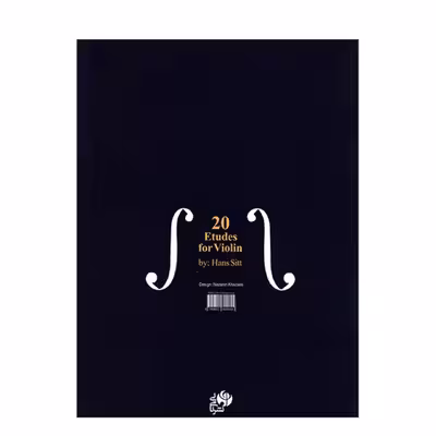 کتاب 20 اتود برای ویولن اپوس 32 اثر هانس زیت - جلد اول