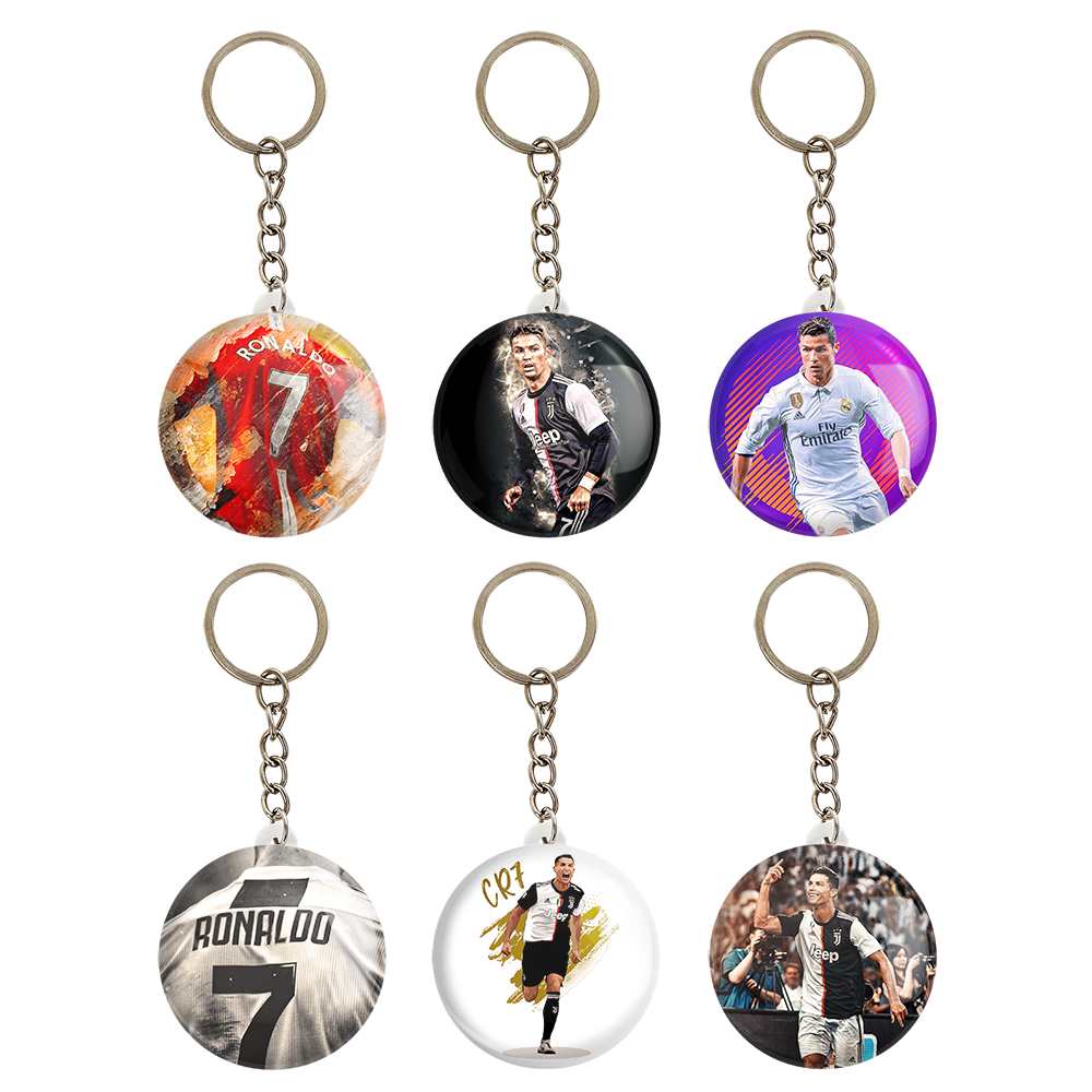 جاکلیدی خندالو طرح رونالدو کد 93A مجموعه 6 عددی