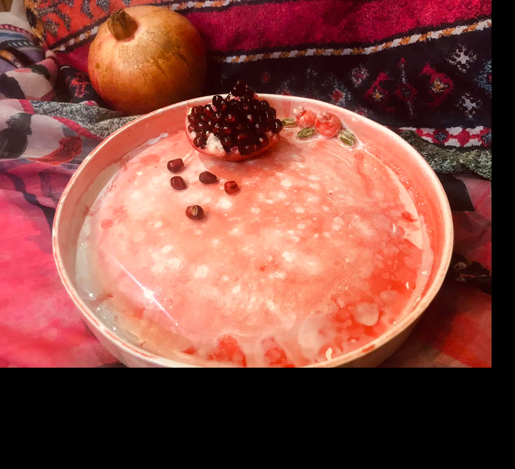 سینی گرد سرامیکی