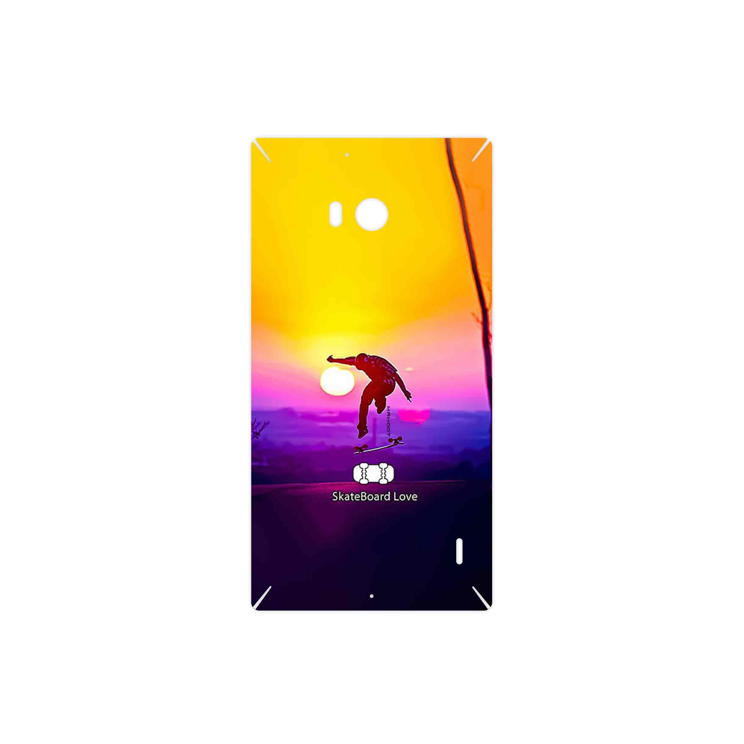 برچسب پوششی ماهوت مدل Skateboard مناسب برای گوشی موبایل نوکیا Lumia 930