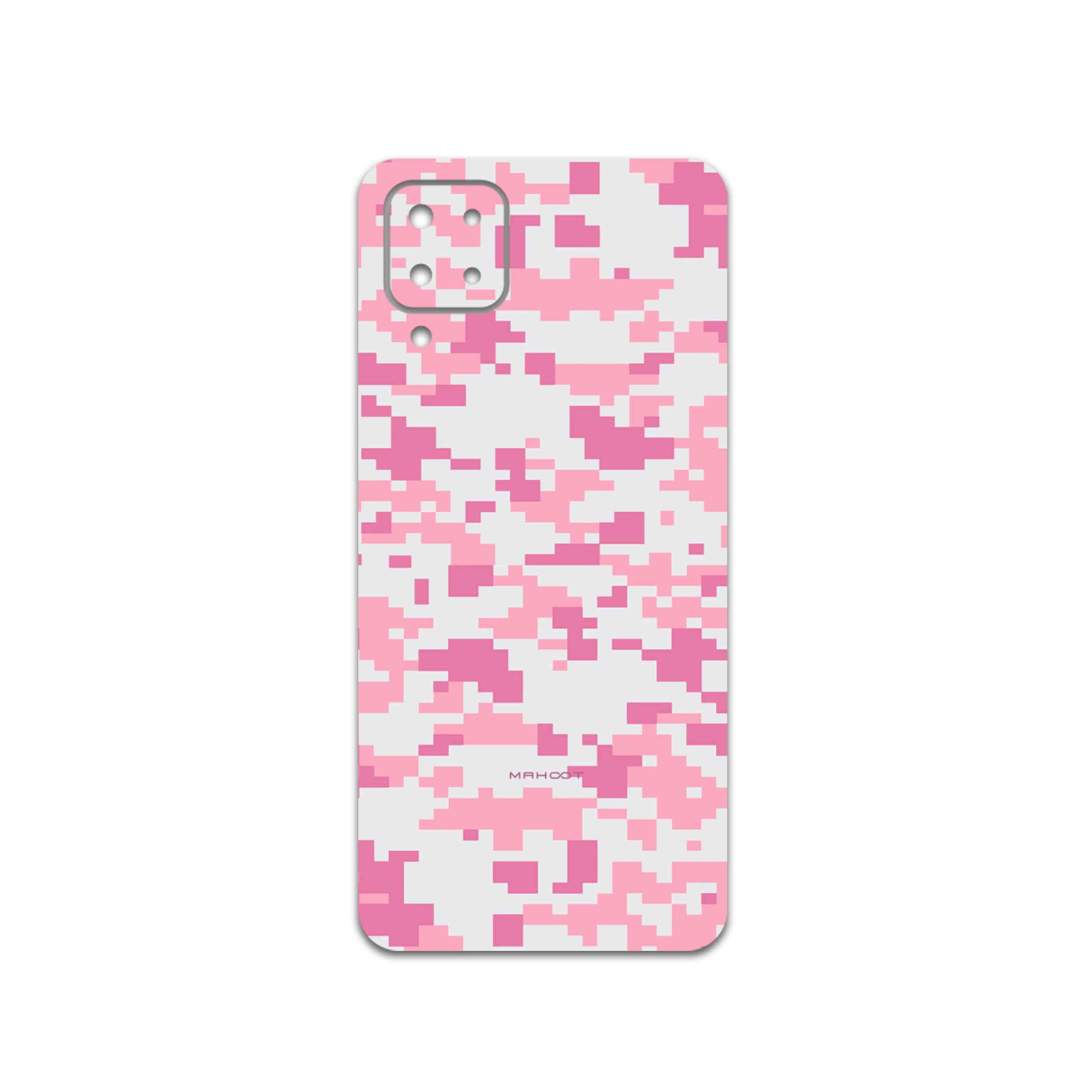 برچسب پوششی ماهوت مدل Army-Pink-pixel مناسب برای گوشی موبایل سامسونگ Galaxy F12
